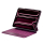 Etui TYPECASE Etui Edge z klawiaturą do iPad Air 13" 2024/2025 malinowy